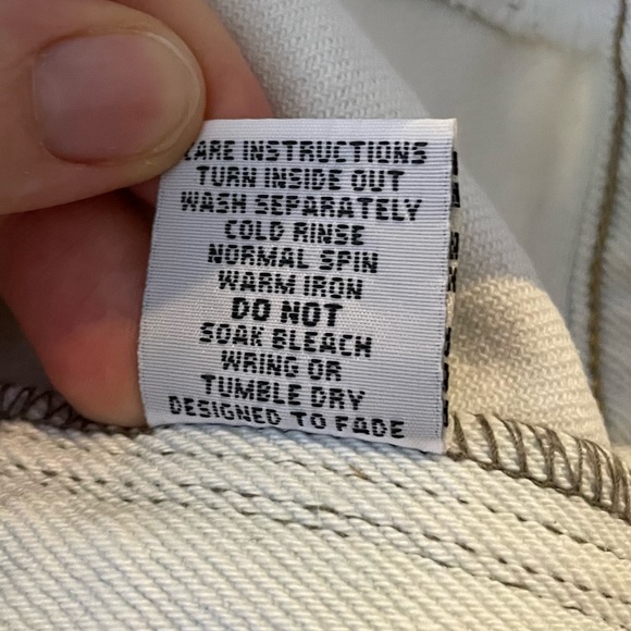 Sass & Bide cheeky denim pale blue fringed destroyed cut off shorts ladies sz 10 - Picture 6 of 6